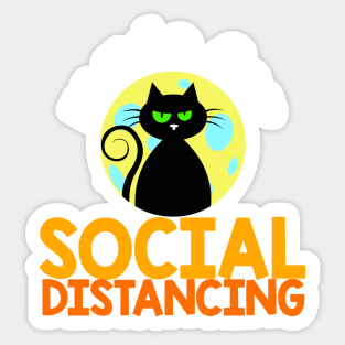 Made For Social Distancing Sticker